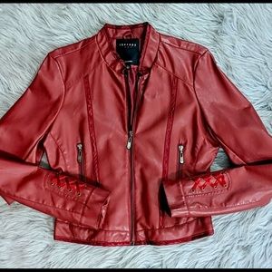 Therapy Sexy Vegan Leather Jacket